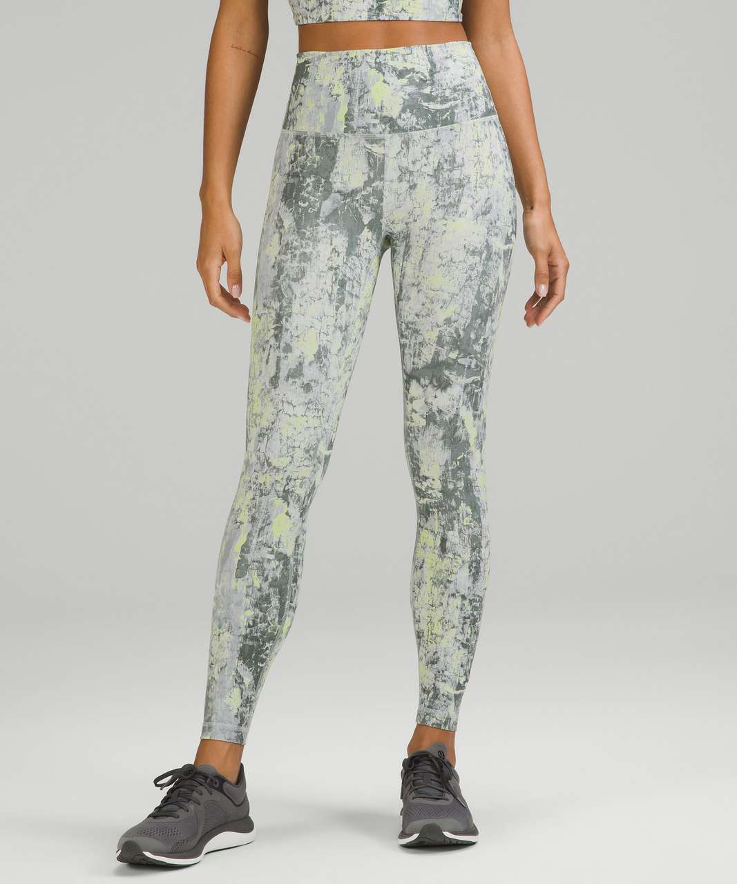 Lululemon Wunder Train Contour Fit High-Rise Tight 28 - Smoked Spruce -  lulu fanatics