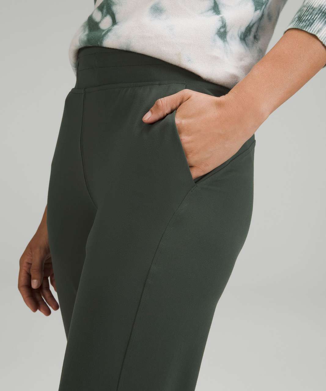 Lululemon Engineered Warmth Jogger Pants Knit Sage