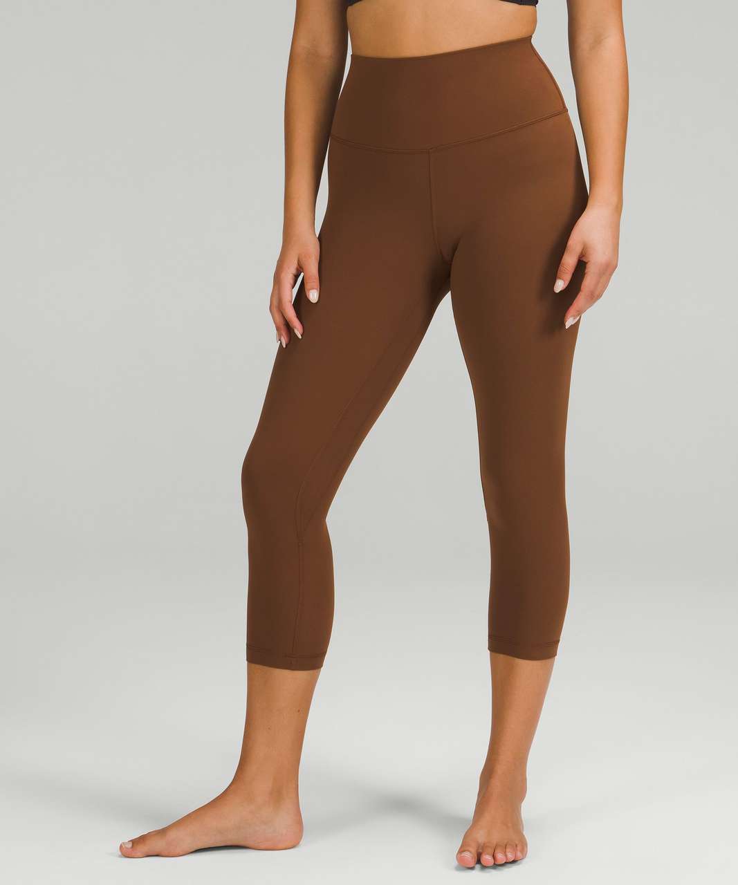 Lululemon Align High-Rise Crop 21" - Roasted Brown