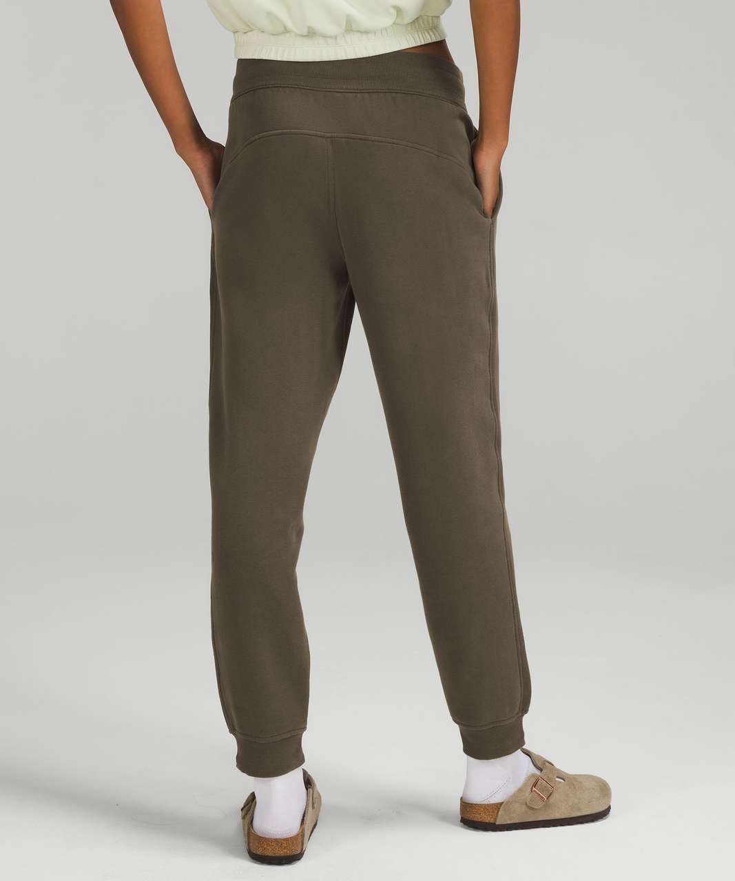 lululemon athletica, Pants & Jumpsuits, Lululemon Stretch High Rise Jogger  Full Length Carob Brown