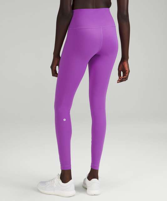 Lululemon Wunder Train High-Rise Tight with Pockets 25 - Brier Rose - lulu  fanatics