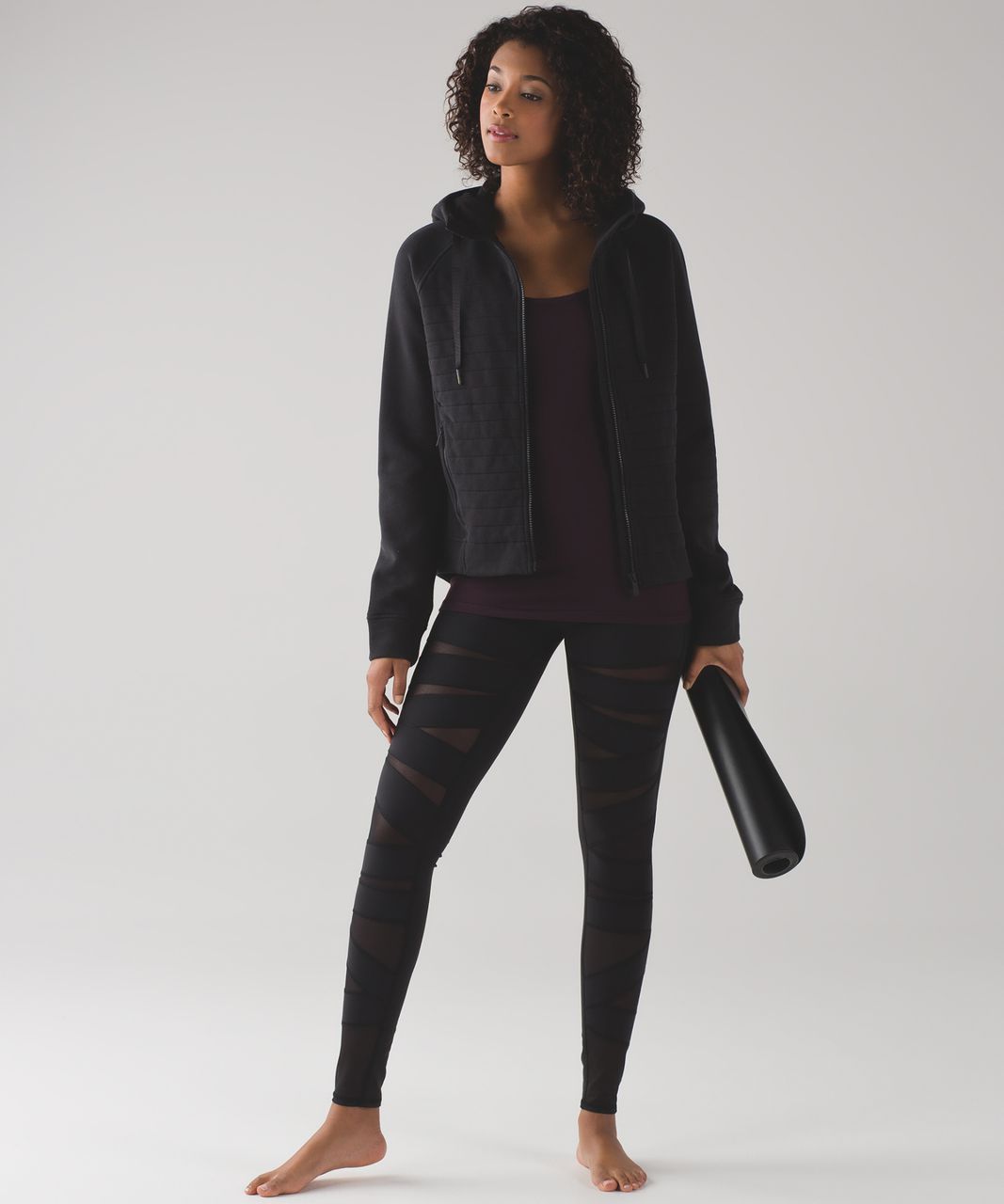 Lululemon Fleece Be True Hoodie - Black - lulu fanatics