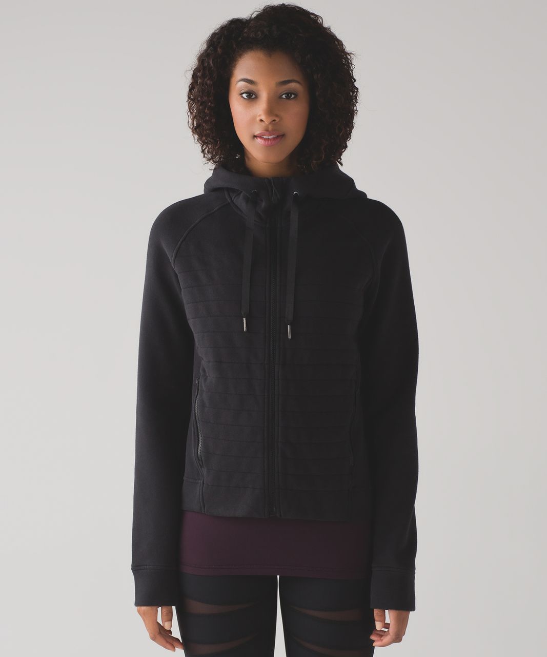 Lululemon Fleece Be True Hoodie - Black - lulu fanatics