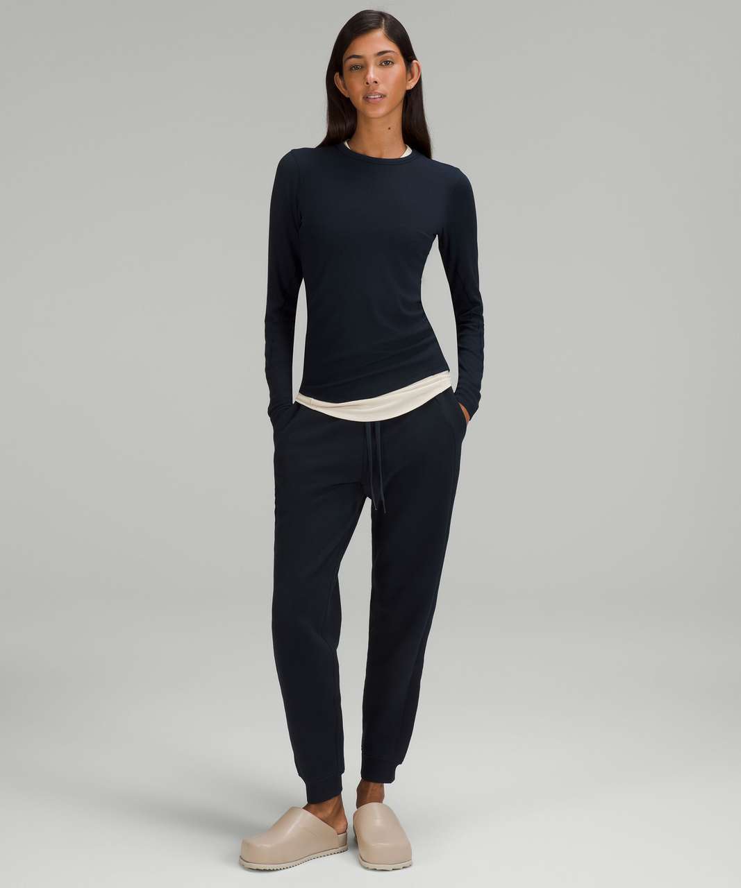 Lululemon Hold Tight Long Sleeve Shirt - True Navy