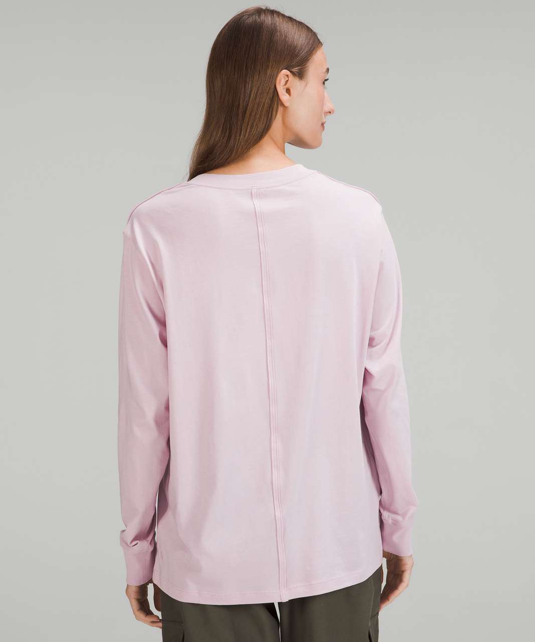 Lululemon All Yours Long Sleeve Shirt - Pink Peony