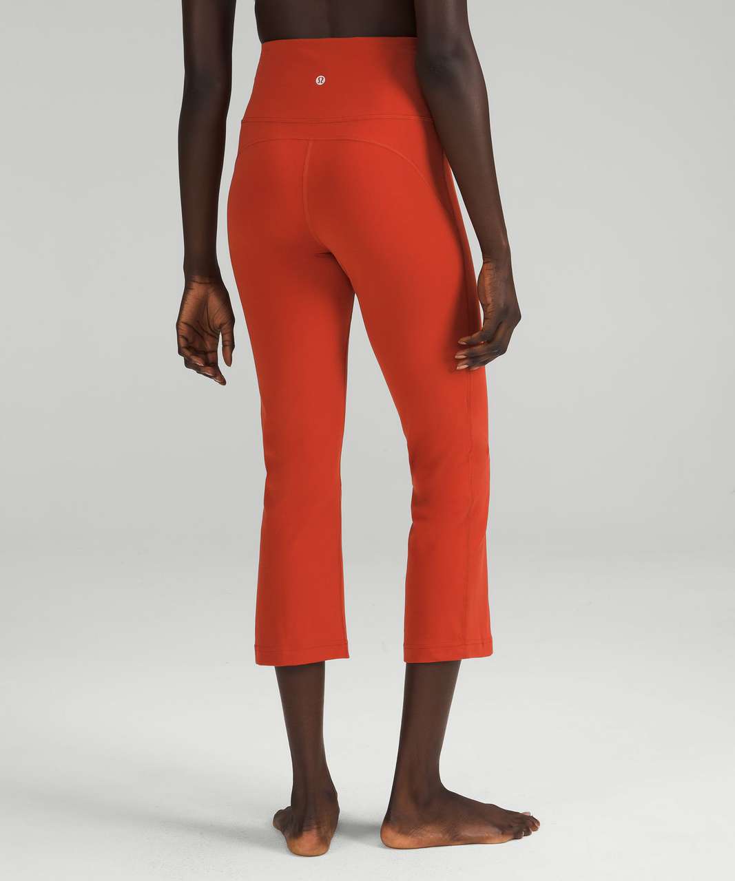 Lululemon Groove Super-High-Rise Crop 23 - Red Rock - lulu fanatics