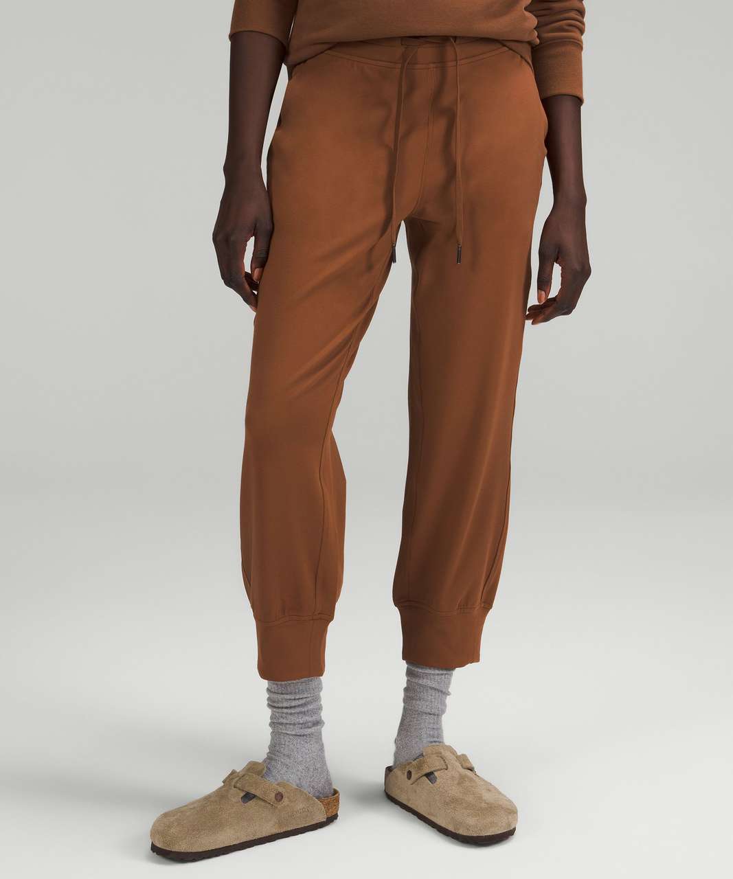 Lululemon Ready to Rulu High-Rise Cropped Jogger - Roasted Brown