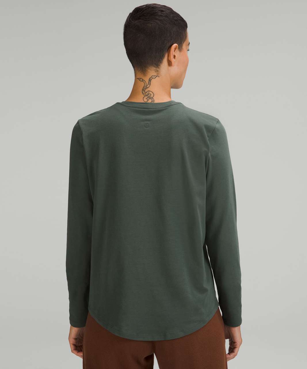 Lululemon Love Long Sleeve Shirt - Smoked Spruce