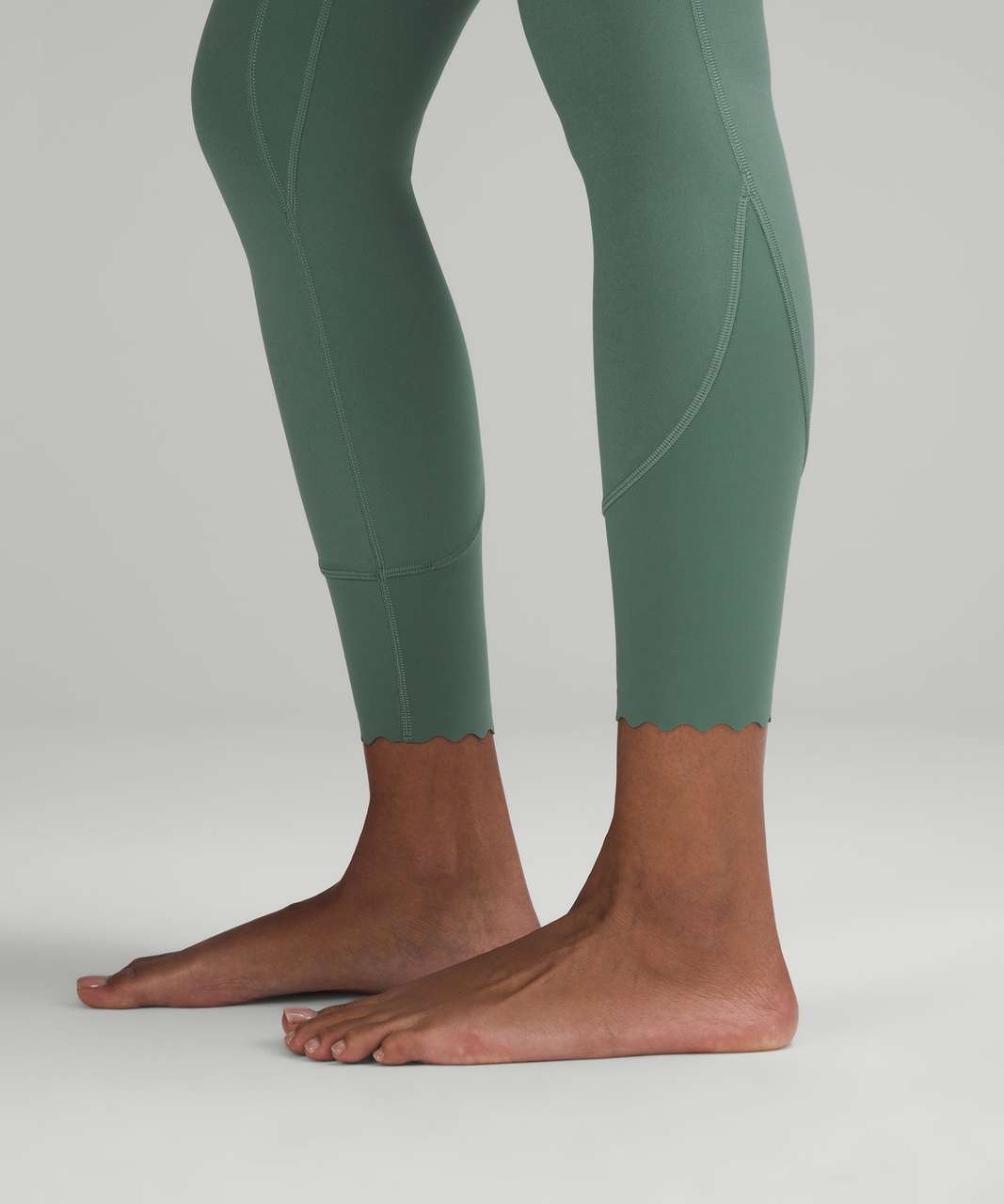 Lululemon Align Scalloped Hem High-Rise Pant 25" - Tidewater Teal