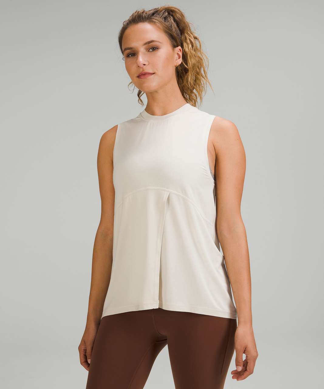 White Tank Top - Tie-Strap Top - Tiered Top - Woven Tank Top - Lulus