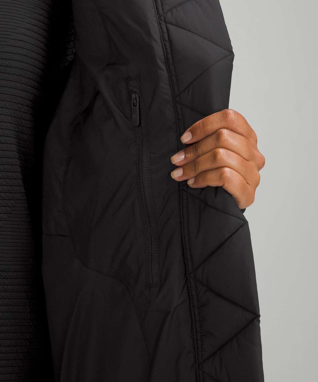 Lululemon Wunder Puff Waist Vest - Black