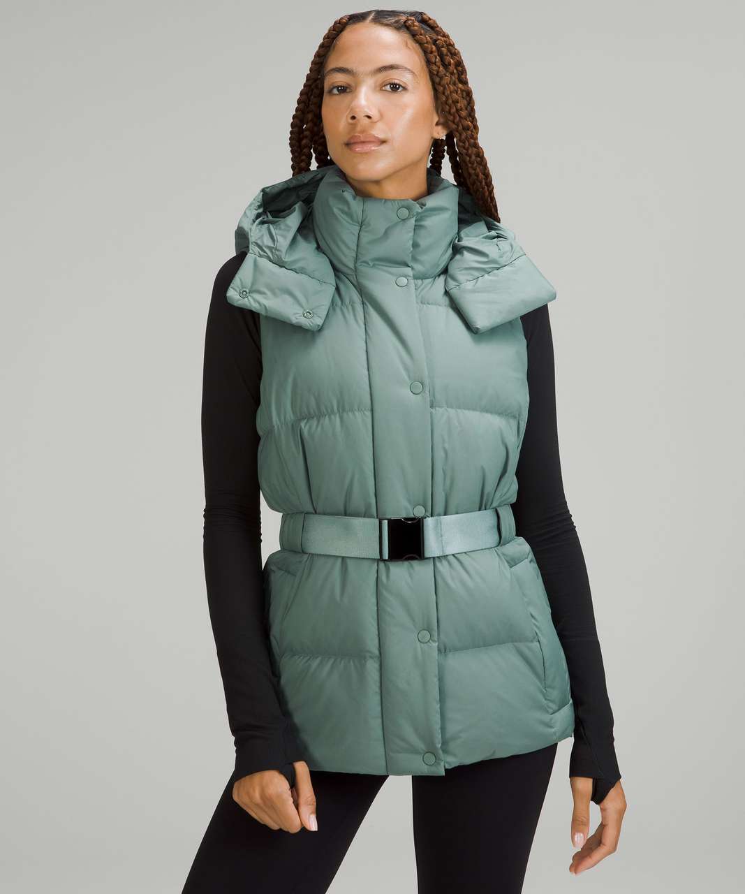 Lululemon Wunder Puff Waist Vest - Tidewater Teal