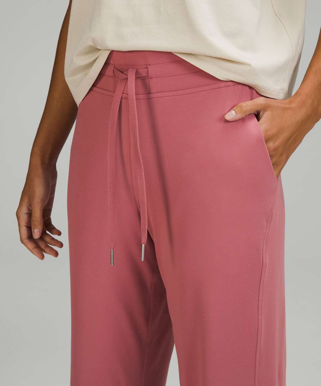 Lululemon Adapted State High-Rise Cropped Jogger 23 - Sonic Pink