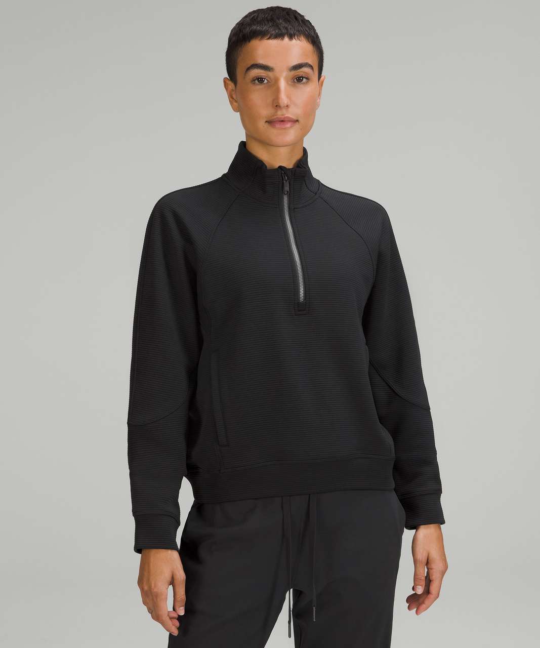 lululemon Brushed Softstreme Ribbed Half Zip Pullover - Review