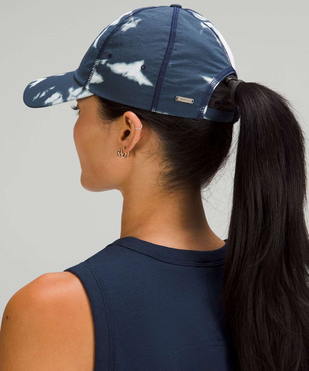 Lululemon Baller Hat Soft - Indigo Ice Print Blue Multi