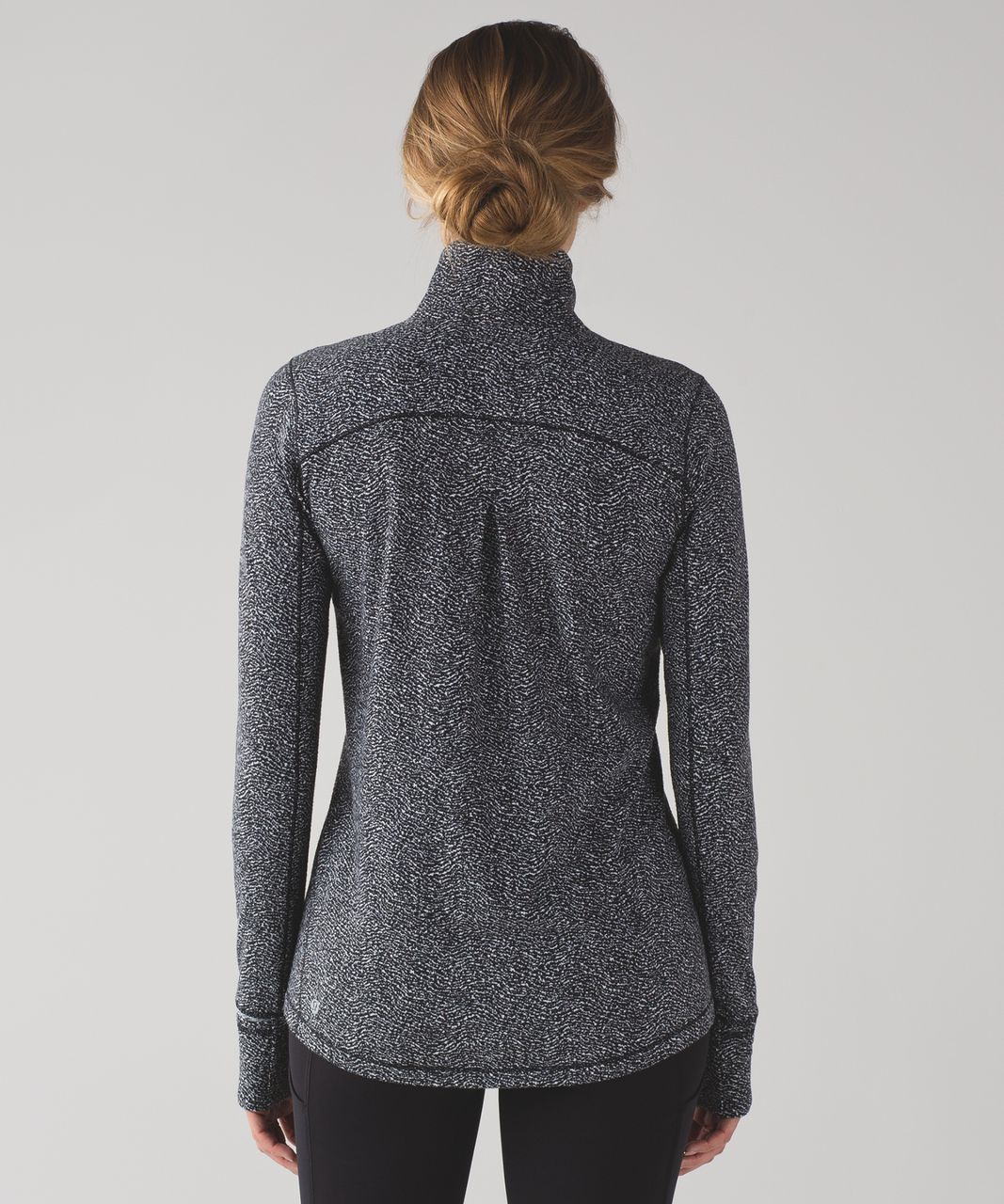 Lululemon Rippled V-Neck Pullover - Black - lulu fanatics