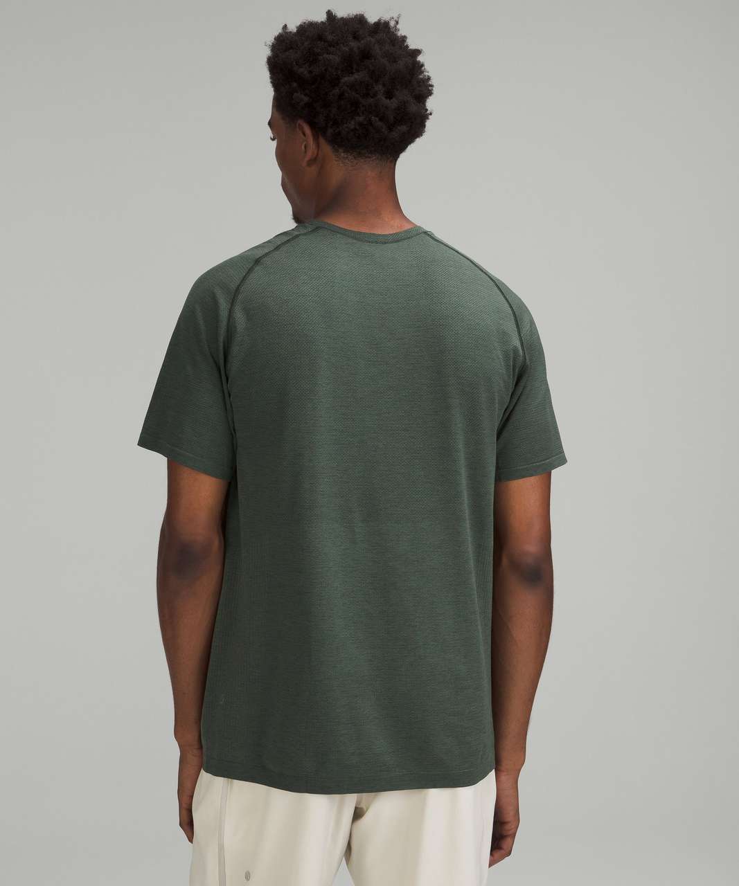 Lululemon Metal Vent Tech Short Sleeve Shirt 2.0 - Smoked Spruce / Carob Brown