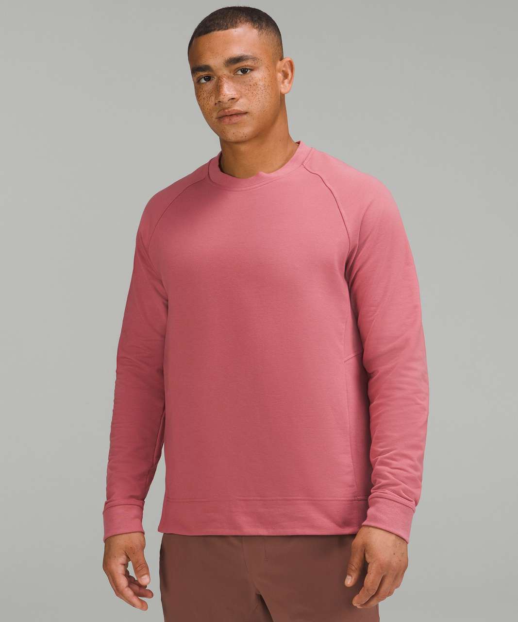 Lululemon Loungeful Crewneck Pullover - Brier Rose - lulu fanatics