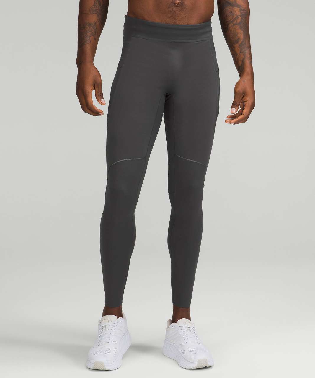 Lululemon Surge Warm Tight 29 - Graphite Grey - lulu fanatics