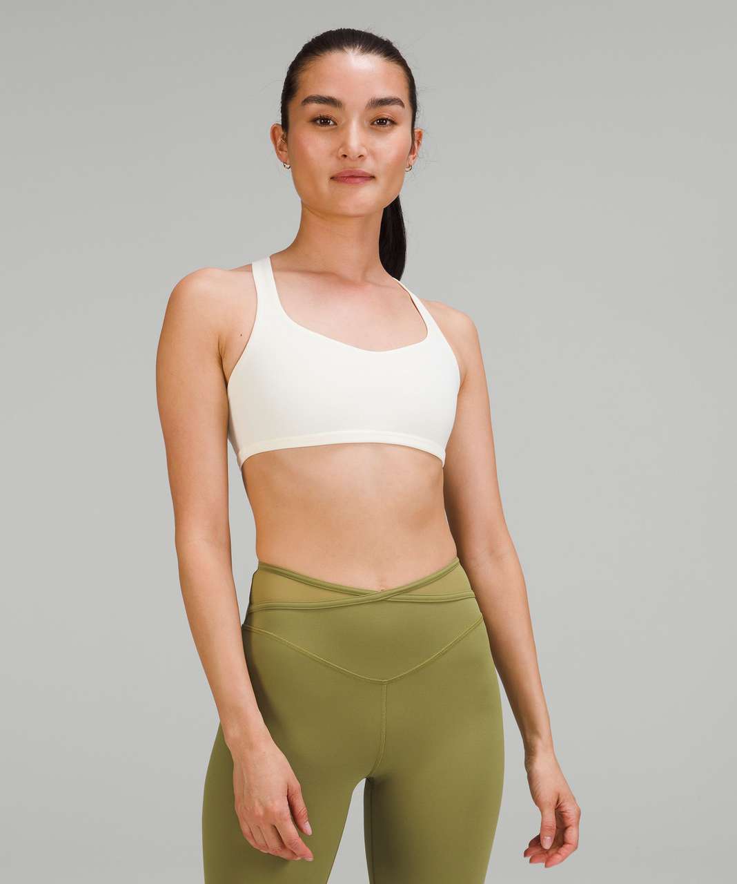 Lululemon Free to Be Bra - Wild *Light Support, A/B Cup - Lemon Sorbet