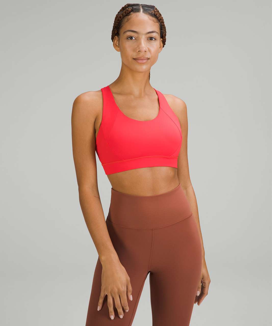 Lululemon Free to Be Elevated Bra *Light Support, DD/DDD(E) Cup - Carnation Red