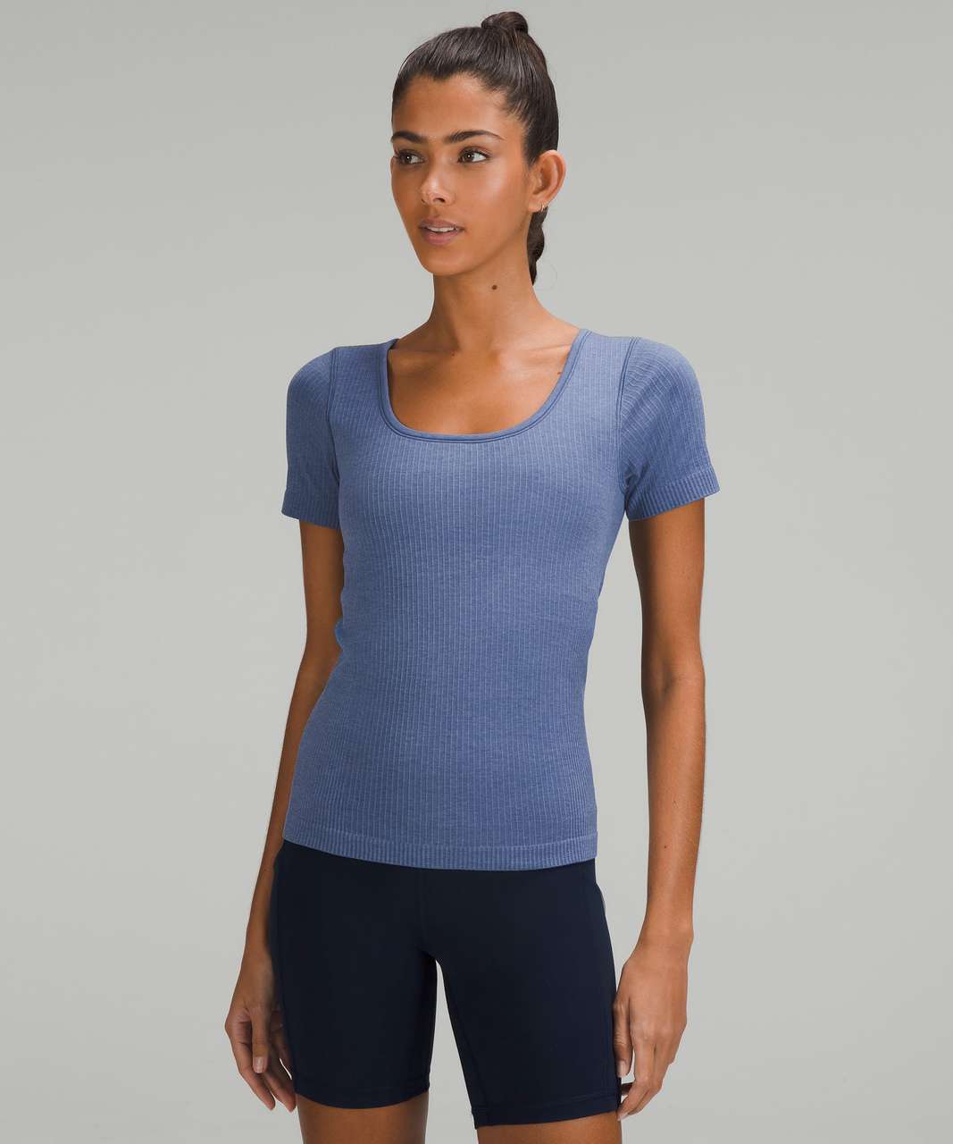 Lululemon Ebb to Street Short Sleeve Shirt - Water Drop