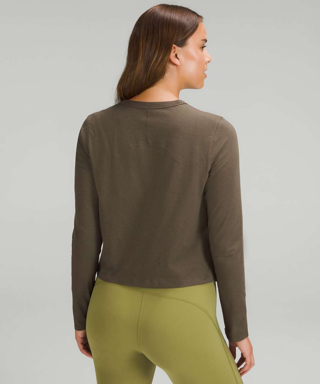 Lululemon Classic-Fit Cotton-Blend Long Sleeve Shirt - Carob Brown