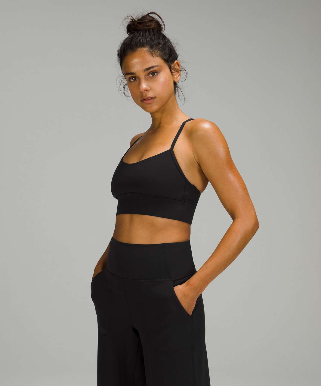 Lululemon Flow Y Bra Longline Nulu *Light Support, A–C Cups