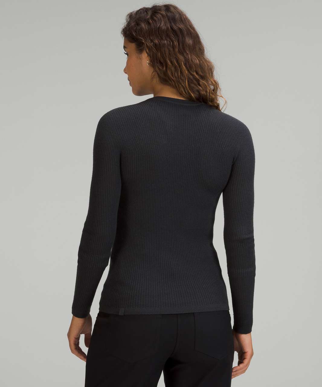 Lululemon Merino Wool Long Sleeve Light Sweater - Graphite Grey
