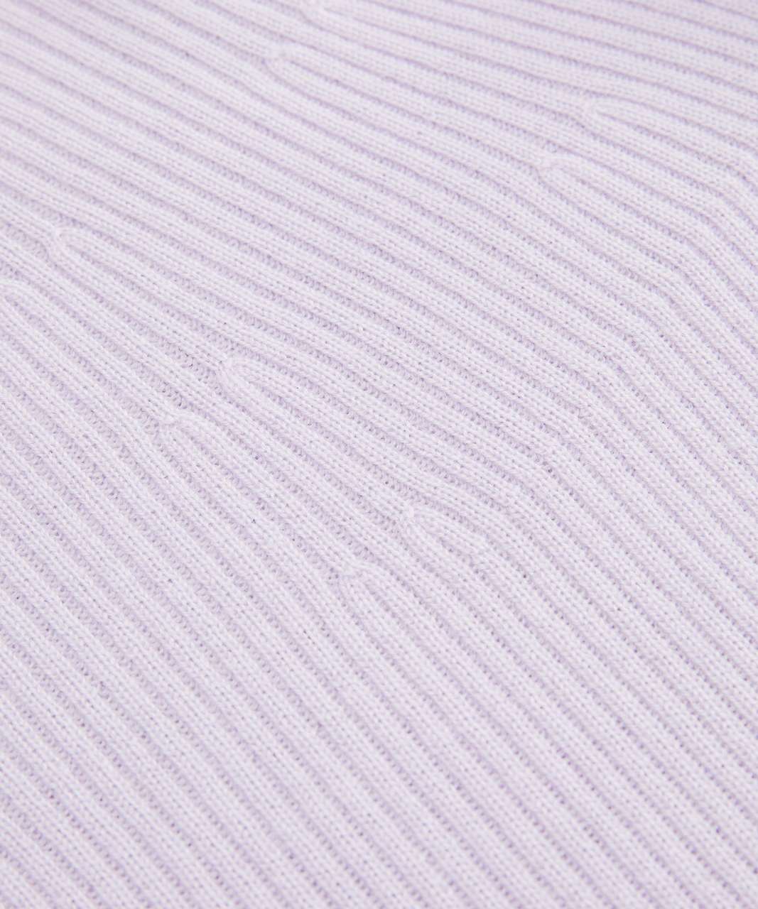Lululemon Merino Wool Long Sleeve Light Sweater - Faint Lavender