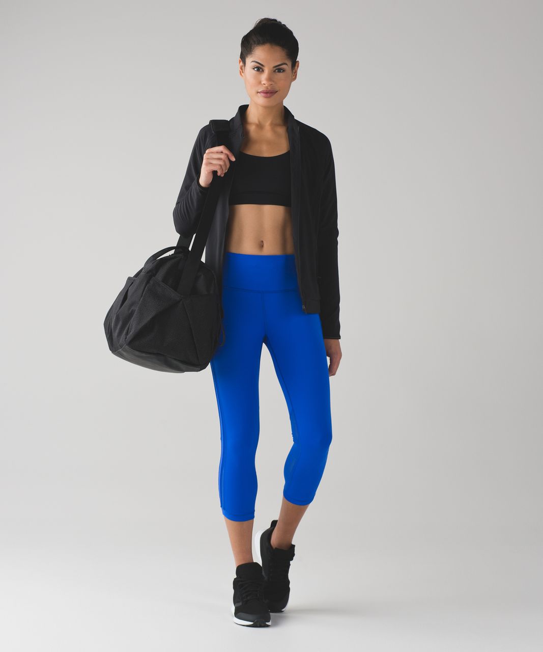 Lululemon Hit It 21' Crop - Cerulean Blue