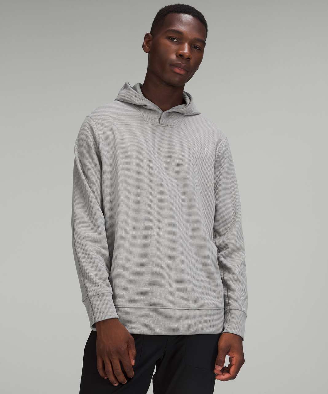 Lululemon Shift Stitch Hoodie - Gull Grey - lulu fanatics