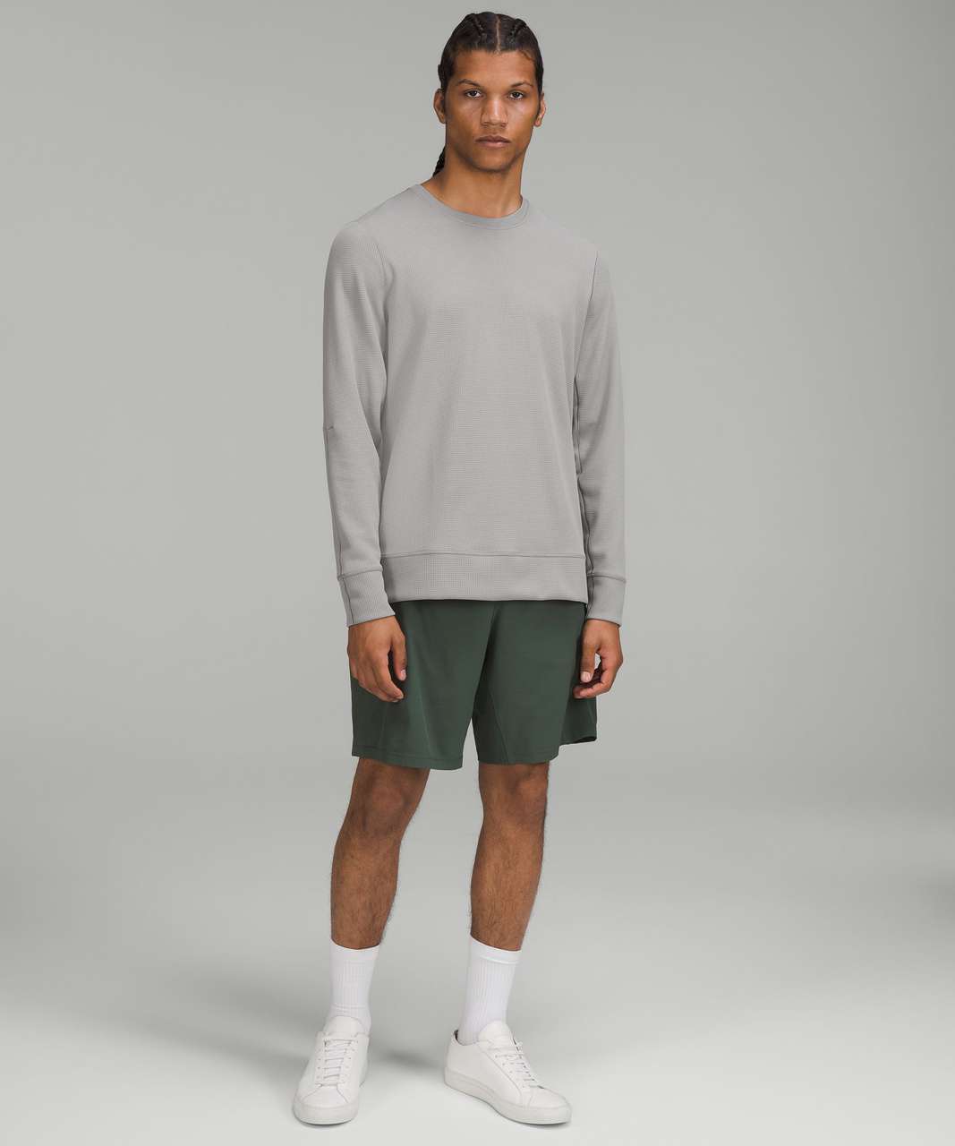 Lululemon Shift Stitch Hoodie - Gull Grey - lulu fanatics