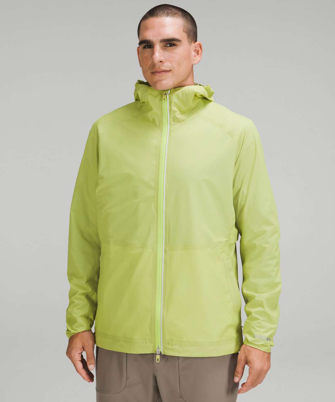 Lululemon Cross Chill Jacket Repel Shell Jasper Green Men's Size