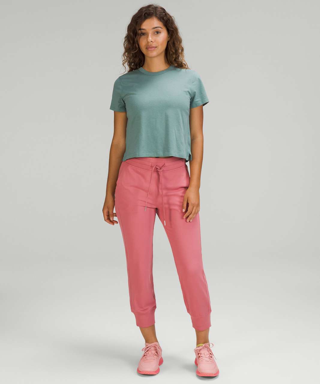 Lululemon Ready to Rulu High-Rise Cropped Jogger - Brier Rose