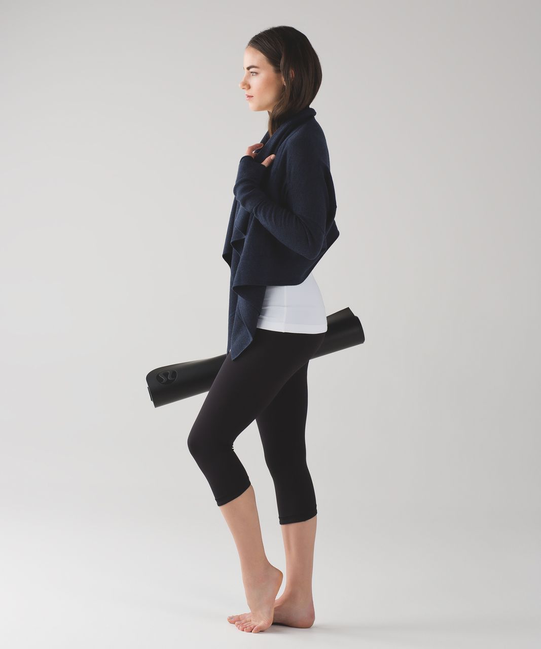 Lululemon Sit In Lotus Wrap - Heathered Inkwell / Inkwell