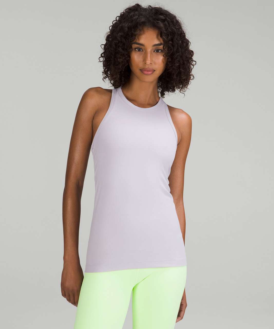 Lululemon Align Hip-Length Racerback Tank Top - Faint Lavender - lulu ...