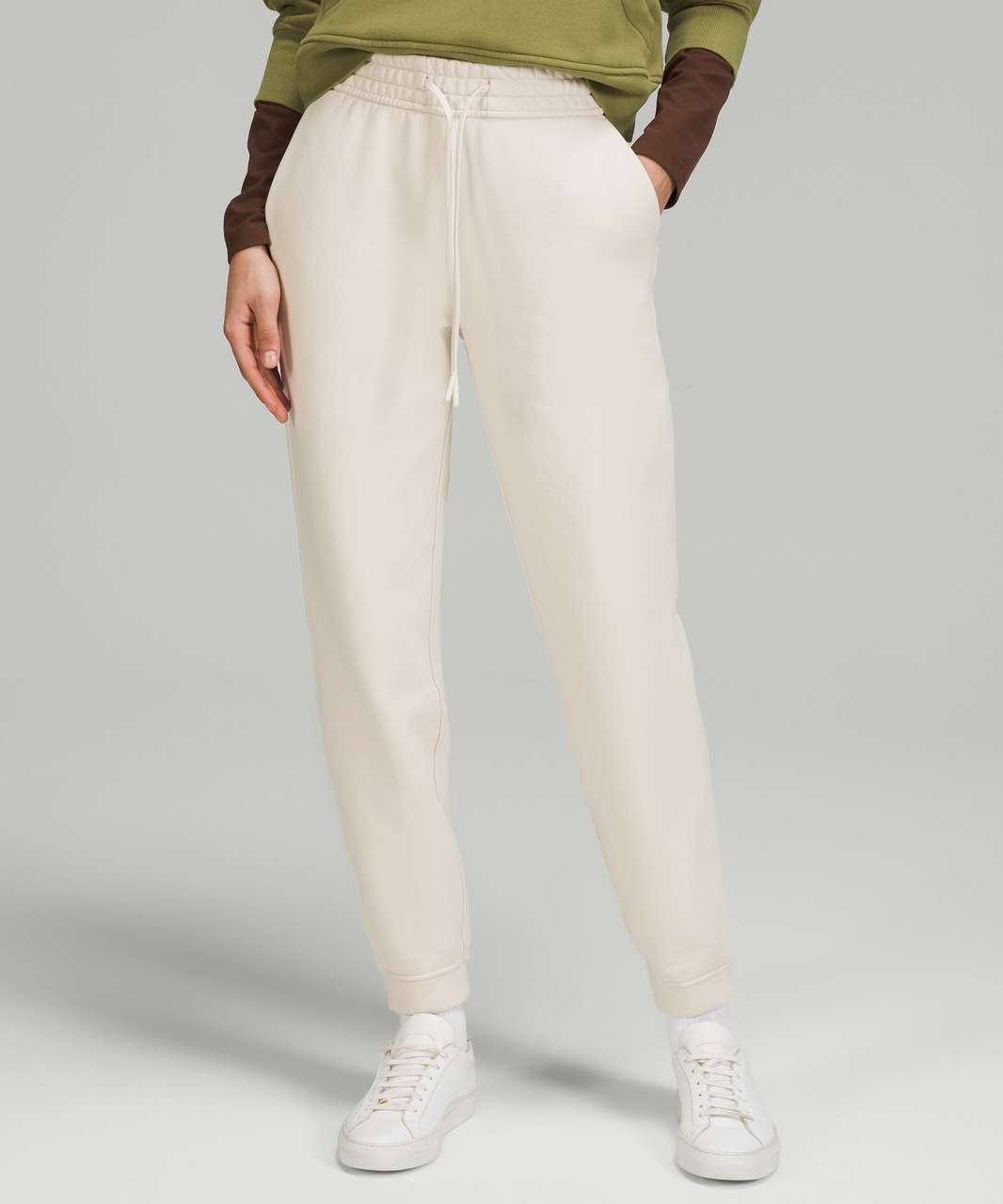 Lululemon Scuba Relaxed High-Rise Jogger - White Opal - lulu fanatics