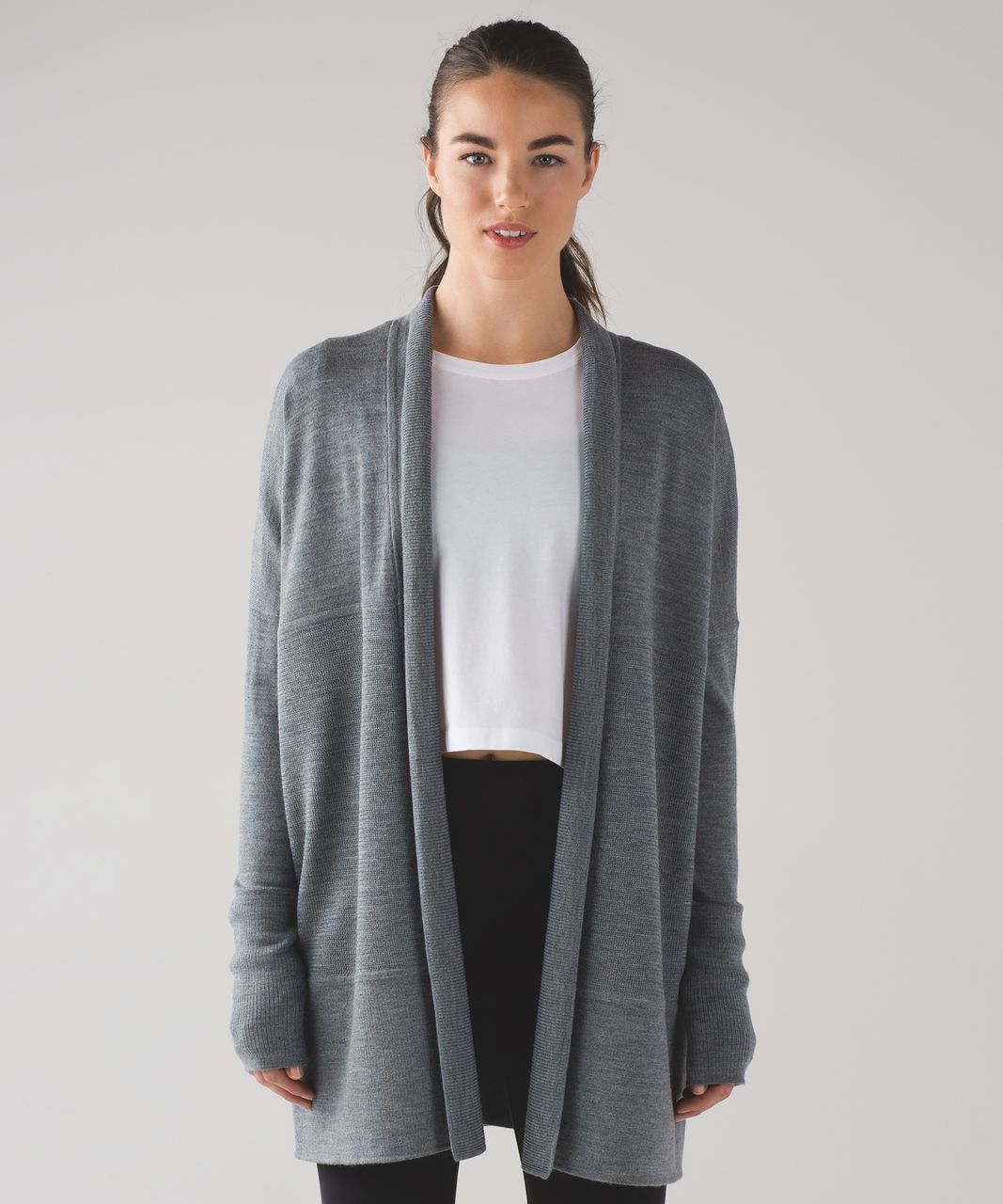 lululemon grey cardigan