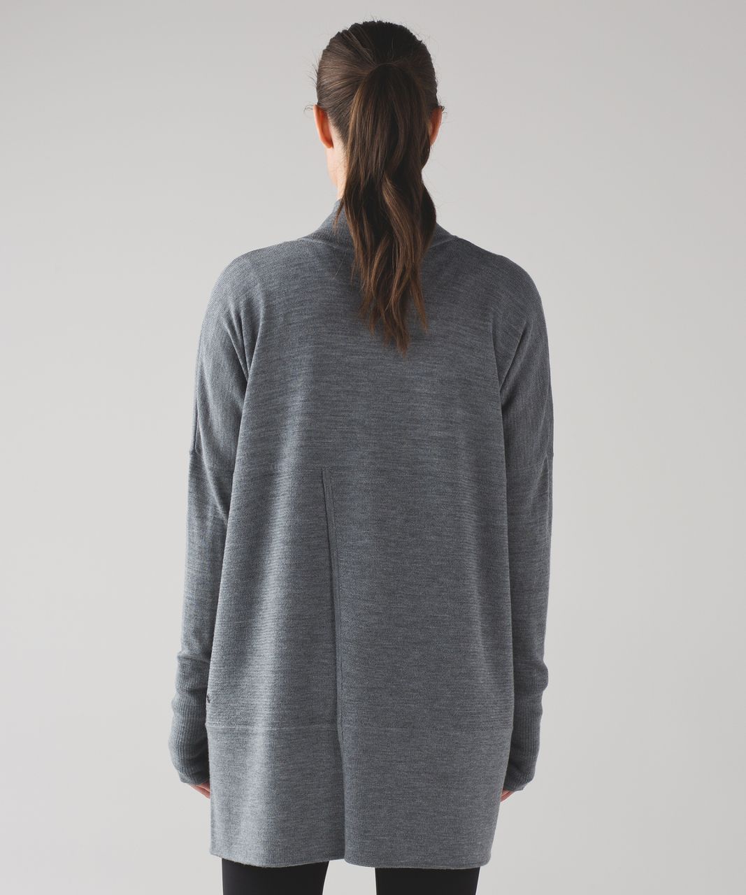 Lululemon Sit In Lotus Wrap - Heathered Medium Grey - lulu fanatics