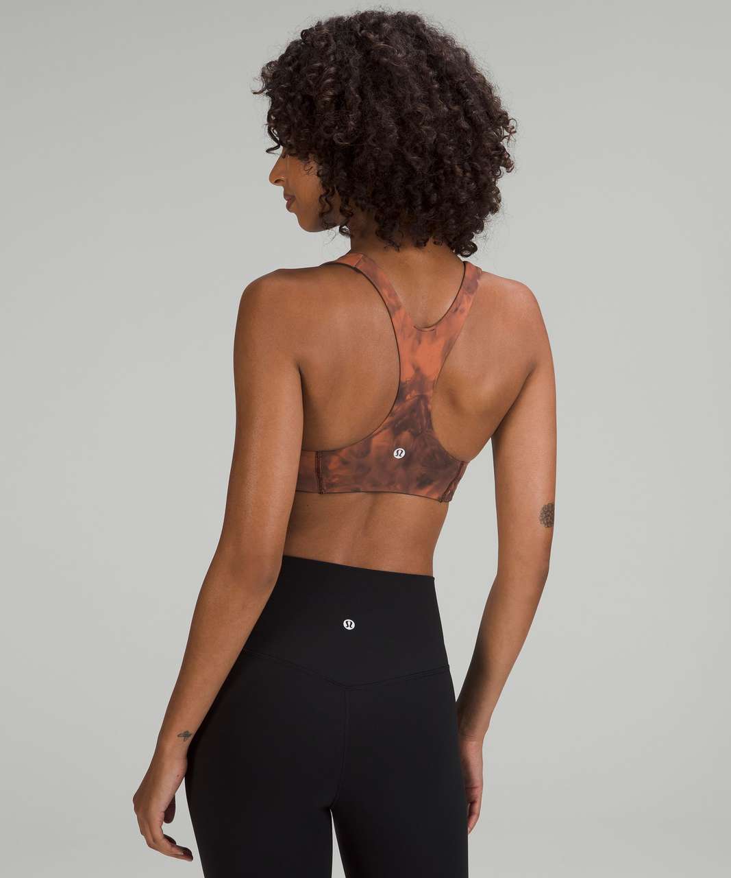 Lululemon Everlux Mesh-Back Train Bra *Light Support, C/D Cup - Black /  Black - lulu fanatics