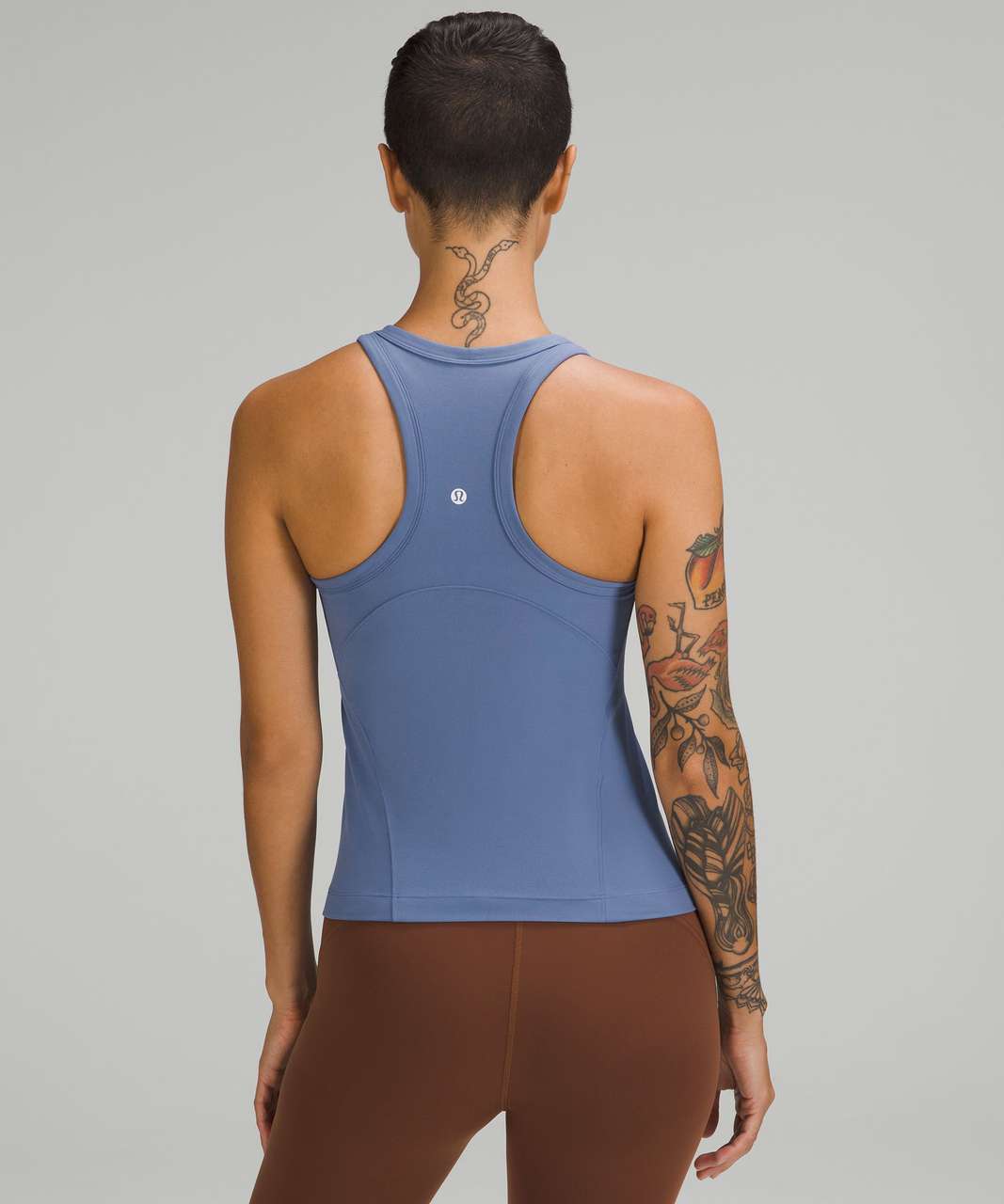 Lululemon Lightweight High-Neck Yoga Tank Top - Water Drop - lulu fanatics