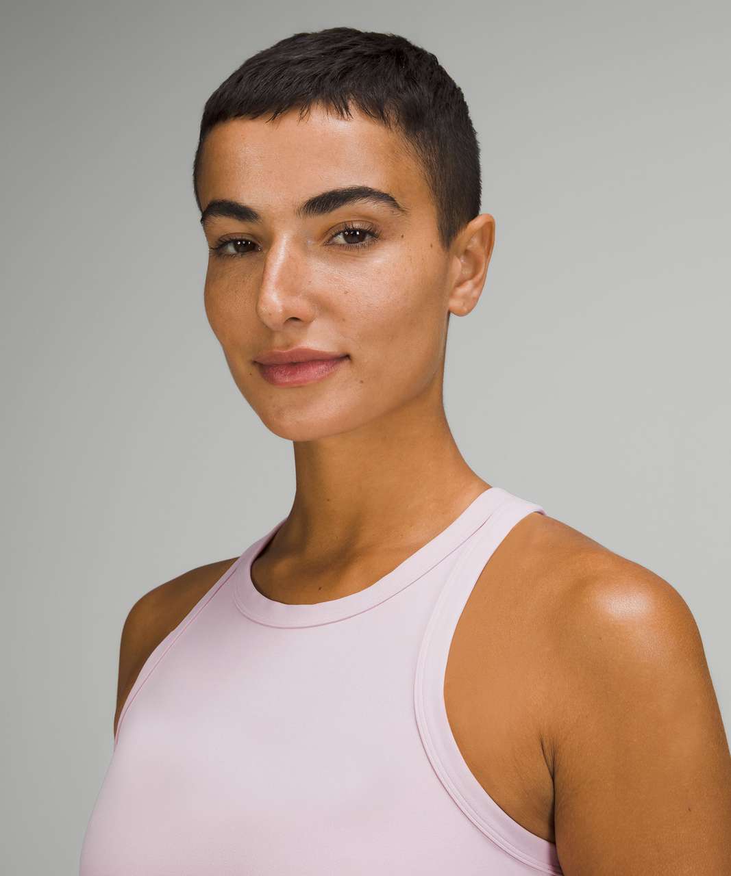 Pink Align Built-in Bra Tank Top