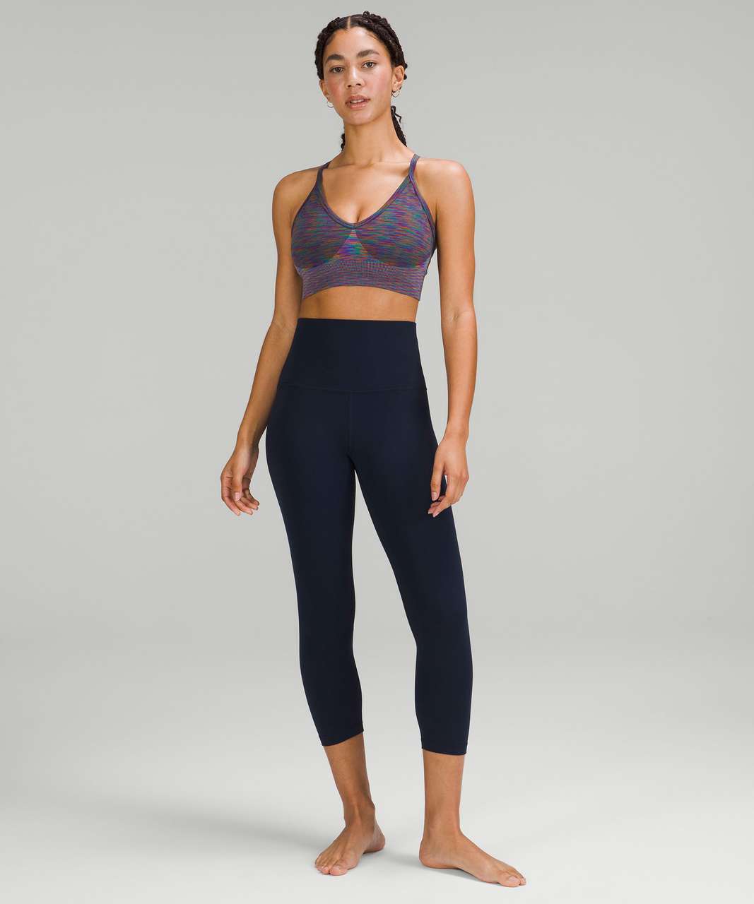 Lululemon Ebb to Street Bra *Light Support, C/D Cup - Rainbow