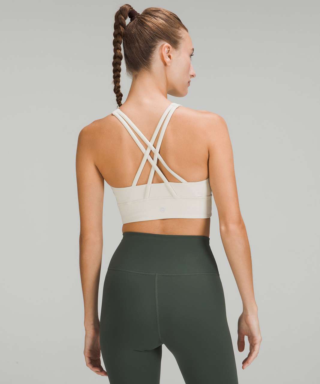 lululemon Energy High-Neck Longline Ribbed Bra