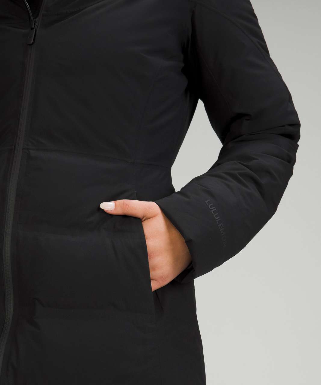 Lululemon Sleet Street Long Jacket - Black