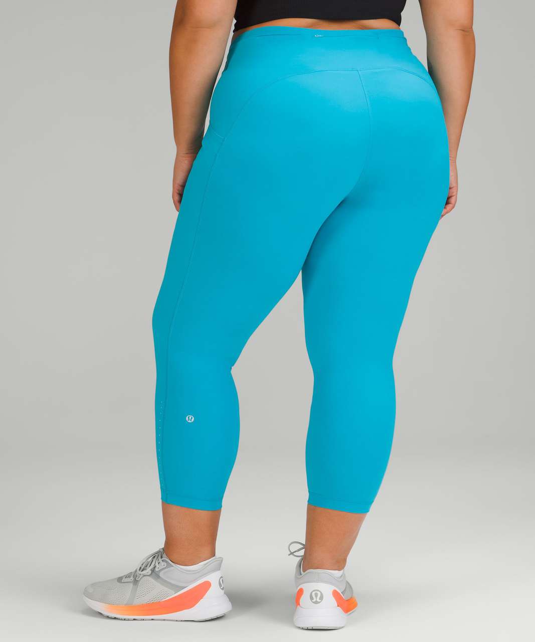 Lululemon Swift Speed High-Rise Crop 23" *Brushed Luxtreme - Turquoise Tide