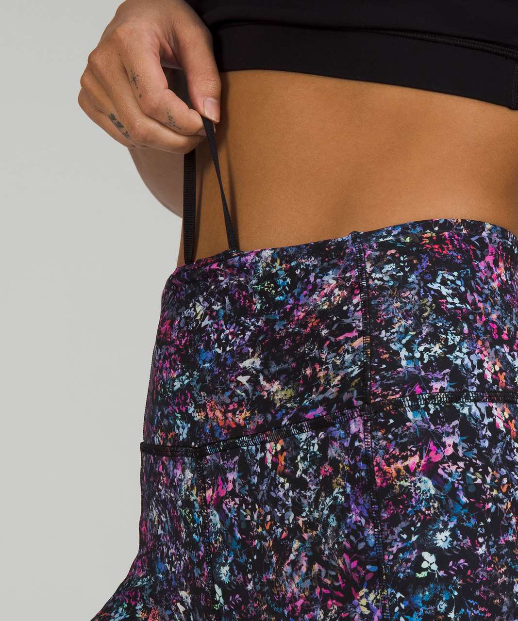 Lululemon Fast and Free High-Rise Crop 23" - Floral Spray Multi