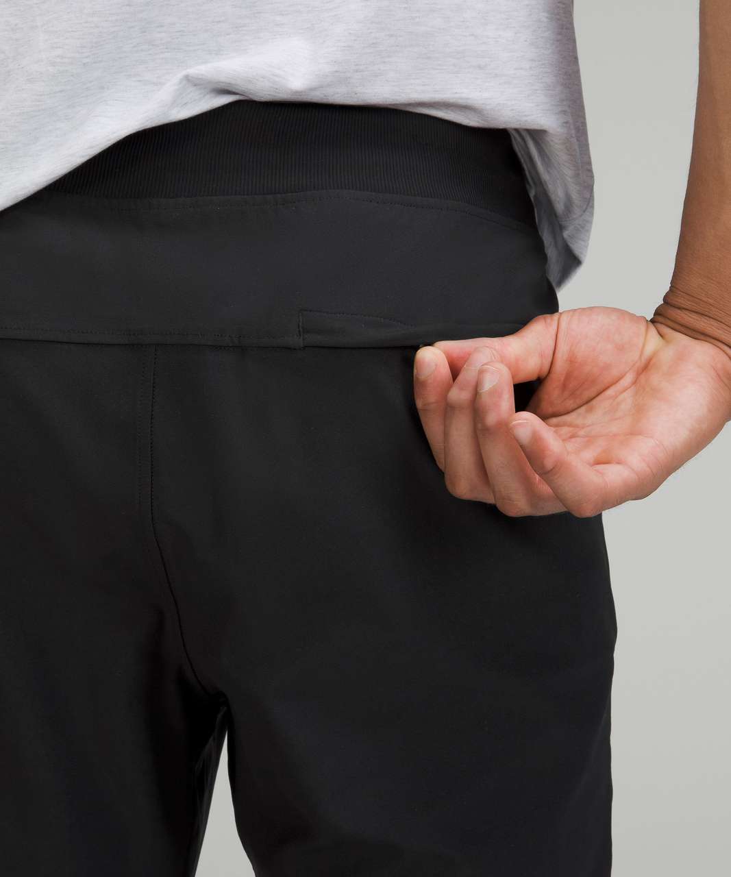 Black ABC Warpstreme™-jersey trousers, Lululemon