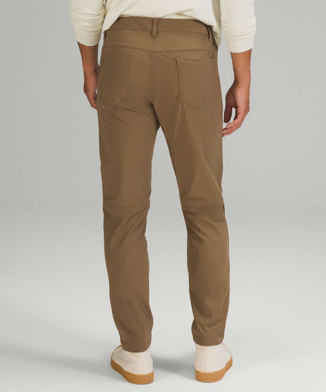 Lululemon Abc Skinny-fit Pants 32 Warpstreme In Trench